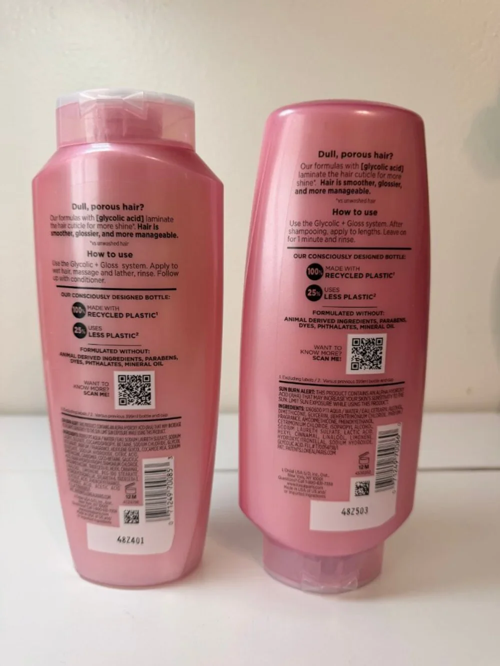 NEW L’Oreal Elvive Glycolic Gloss Shampoo & Conditioner
